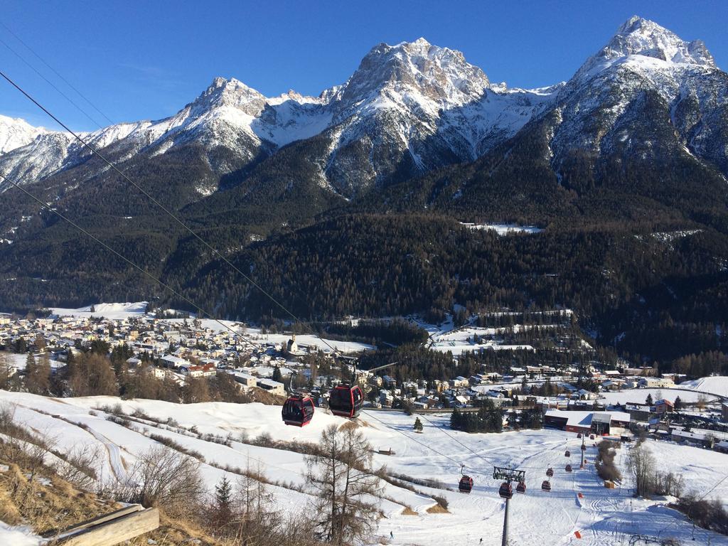 Ferienwohnung Aquileia Scuol Bagian luar foto
