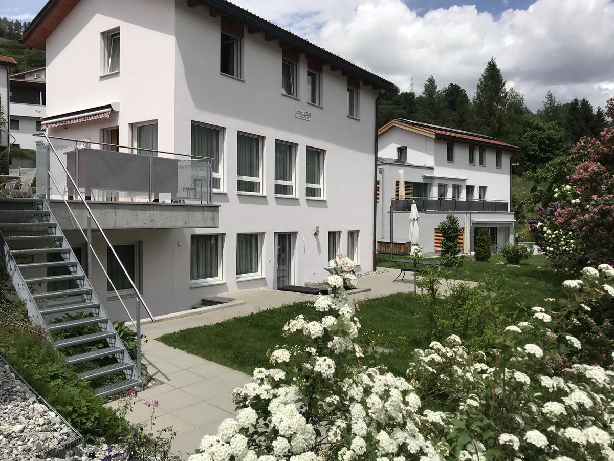 Ferienwohnung Aquileia Scuol Bagian luar foto