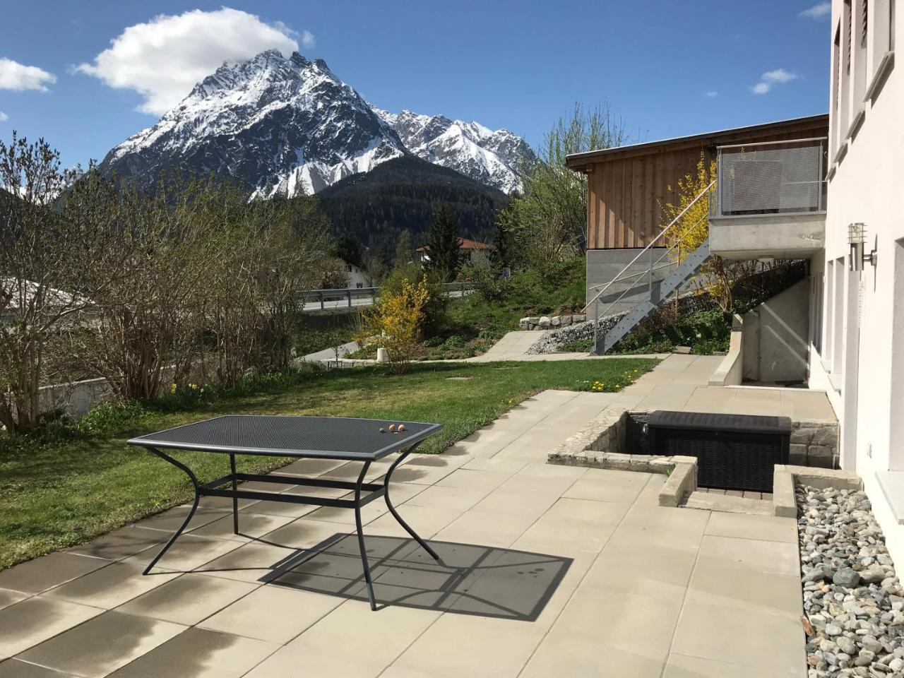 Ferienwohnung Aquileia Scuol Bagian luar foto